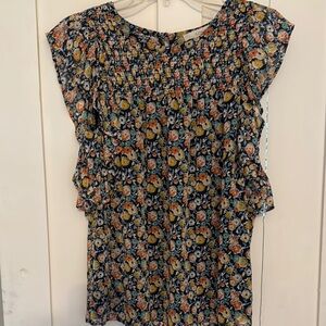 Floral Print Women's Top
